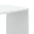 Produktbild 7 för Bokhylla vit 102x32x102 cm konstruerat trä
