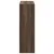 Produktbild 5 för Bokhylla brun ek 102x32x102 cm konstruerat trä