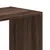 Produktbild 7 för Bokhylla brun ek 102x32x102 cm konstruerat trä