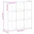 Produktbild 9 för Bokhylla ek 102x32x102 cm konstruerat trä