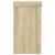 Produktbild 5 för Växtställ 2 st sonoma ek 10x10x18 cm konstruerat trä