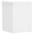 Produktbild 7 för Växtställ 2 st vit 15x15x20 cm konstruerat trä
