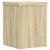 Produktbild 4 för Växtställ 2 st sonoma ek 15x15x20 cm konstruerat trä