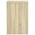 Produktbild 6 för Växtställ 2 st sonoma ek 20x20x30 cm konstruerat trä