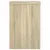 Produktbild 5 för Växtställ 2 st sonoma ek 25x25x35 cm konstruerat trä
