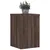 Produktbild 3 för Växtställ 2 st brun ek 25x25x35 cm konstruerat trä