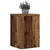 Produktbild 3 för Växtställ 2 st åldrat trä 25x25x35 cm konstruerat trä