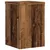 Produktbild 7 för Växtställ 2 st åldrat trä 25x25x35 cm konstruerat trä