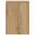 Produktbild 6 för Växtställ 2 st ek 25x25x35 cm konstruerat trä