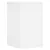 Produktbild 7 för Växtställ 2 st vit 30x30x50 cm konstruerat trä