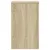 Produktbild 5 för Växtställ 2 st sonoma ek 30x30x50 cm konstruerat trä