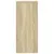 Produktbild 6 för Växtställ 2 st sonoma ek 30x30x70 cm konstruerat trä