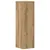 Produktbild 4 för Växtställ 2 st ek 25x25x80 cm konstruerat trä