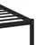 Produktbild 8 för Sängram med huvudgavel metall rökfärgad ek 137x190 cm 