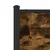 Produktbild 9 för Sängram utan madrass metall rökfärgad ek 150x200 cm