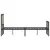 Produktbild 6 för Sängram utan madrass metall sonoma-ek 140x200 cm