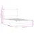 Produktbild 10 för Sängram utan madrass metall brun ek 80x200 cm