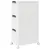 Produktbild 7 för Förvaringslåda stapelbar med hjul 3 nivåer 28 L 48,5x29,5x86 cm