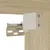 Produktbild 10 för Väggmonterat sängbord med LED-lampor sonoma-ek