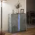 Produktbild 5 för Skänk med LED betonggrå 77x34x85 cm konstruerat trä