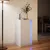 Produktbild 5 för Skänk med LED vit 42,5x34x85 cm konstruerat trä