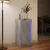 Produktbild 5 för Skänk med LED betonggrå 42,5x34x85 cm konstruerat trä