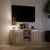 Produktbild 5 för Tv-bänk med LEDs sonoma-ek 100x34x50 cm konstruerat trä