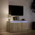 Produktbild 5 för Tv-bänk med LEDs sonoma-ek 100x34x50 cm konstruerat trä