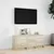 Produktbild 4 för Tv-bänk med LEDs sonoma-ek 97x34x40 cm konstruerat trä