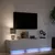 Produktbild 5 för Tv-bänk med LEDs vit 165x34x40 cm konstruerat trä