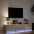 Produktbild 5 för Tv-bänk med LEDs sonoma-ek 165x34x40 cm konstruerat trä
