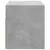 Produktbild 7 för Väggmonterad tv-bänk LED betonggrå 100x31x35 cm