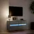 Produktbild 5 för Väggmonterad tv-bänk LEDs grå sonoma 100x31x45 cm