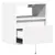 Produktbild 9 för Väggmonterad tv-bänk LED 2 st vit 41x31x45 cm