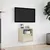 Produktbild 4 för Väggmonterad tv-bänk LED sonoma-ek 41x31x45 cm