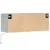 Produktbild 8 för Väggmonterad tv-bänk LED betonggrå 100x31x35 cm