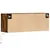 Produktbild 8 för Väggmonterad tv-bänk LED rökfärgad ek 100x31x35 cm