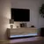 Produktbild 5 för Väggmonterad tv-bänk LED sonoma-ek 140x31x38 cm