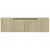 Produktbild 6 för Väggmonterad tv-bänk LED sonoma-ek 135x31x39,5 cm