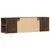 Produktbild 8 för Väggmonterad tv-bänk LED brun ek 135x31x39,5 cm