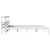 Produktbild 5 för Sängram utan madrass vit 140x190 cm massiv furu