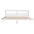 Produktbild 4 för Sängram utan madrass vit 180x200 cm massiv furu