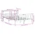 Produktbild 12 för Sängram utan madrass vit 140x190 cm massiv furu