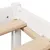 Produktbild 9 för Sängram utan madrass vit 120x200 cm massiv furu