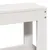 Produktbild 9 för Sängram utan madrass vit 140x200 cm massiv furu