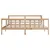 Produktbild 4 för Sängram utan madrass 180x200 cm massiv furu