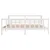 Produktbild 4 för Sängram utan madrass vit 180x200 cm massiv furu
