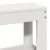 Produktbild 9 för Sängram utan madrass vit 200x200 cm massiv furu