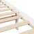 Produktbild 10 för Sängram utan madrass vit 140x200 cm massiv furu