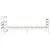 Produktbild 5 för Sängram utan madrass vit 90x190 cm massiv furu